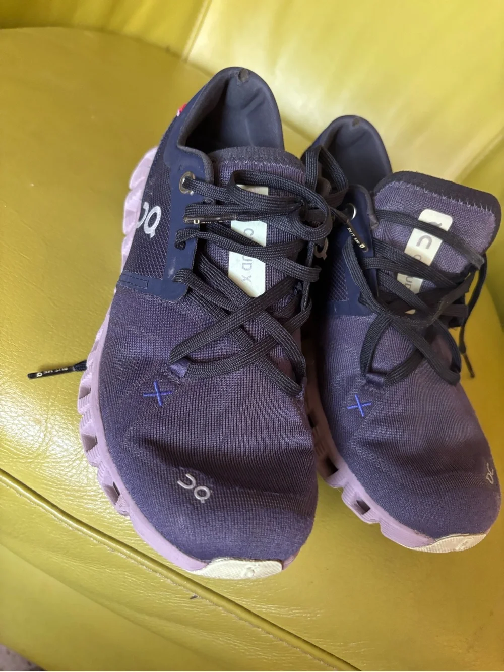 On Cloud X Running Training Shoes Navy Blue Women’s 6.5 CloudTec